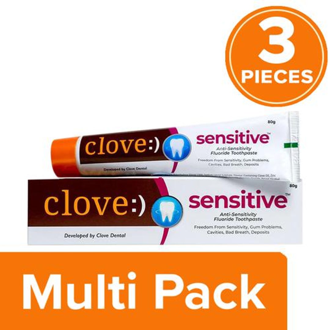 Sensitive - With Anti-Sensitivity & Fluoride Toothpaste