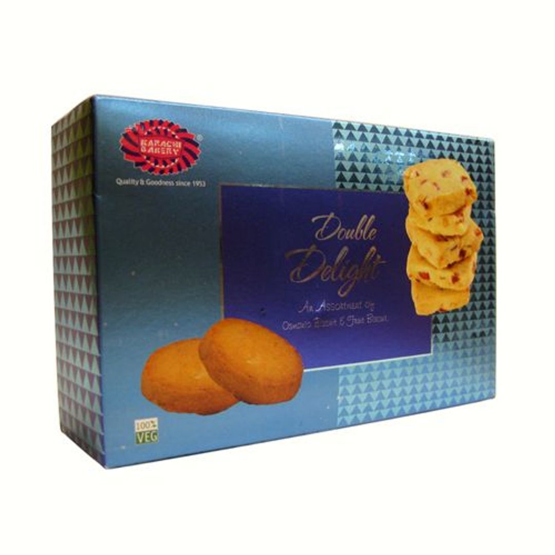 Double Delight - Osmania & Fruits Biscuits
