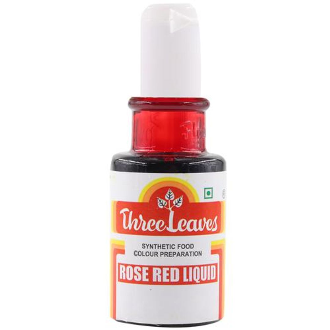 Synthetic Food Colour Preparation - Rose Red Liquid