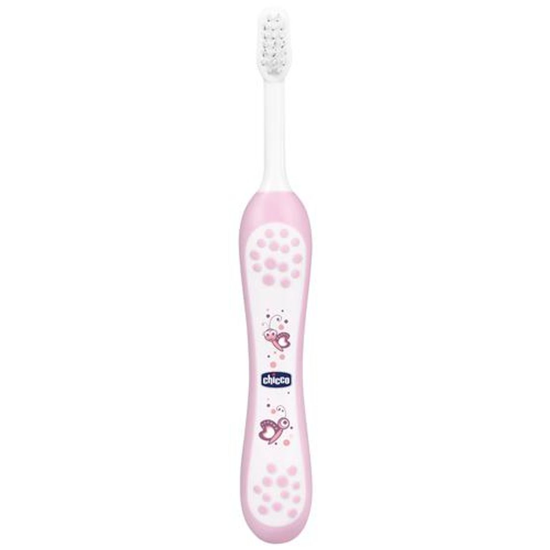 Baby Toothbrush- 6M-36M Pink