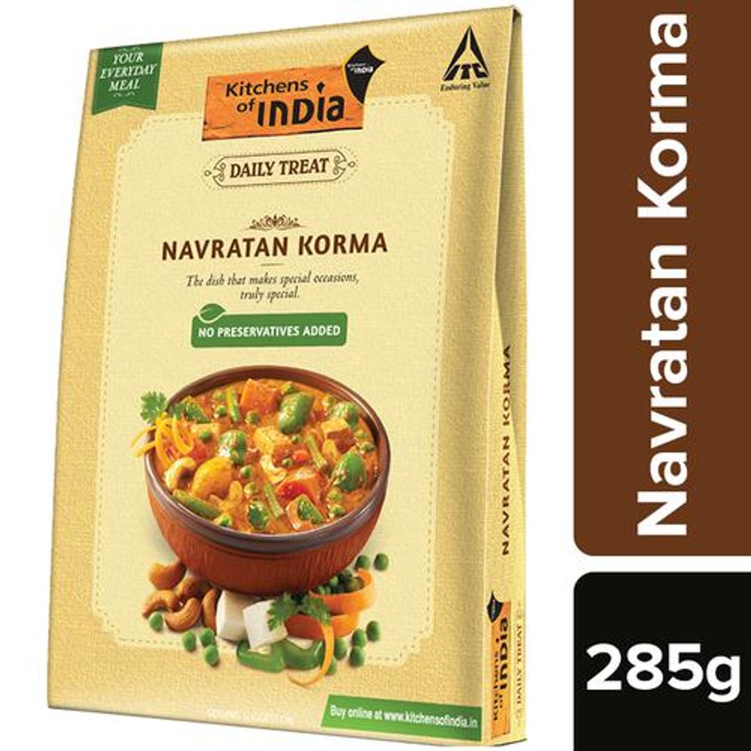 Navratan Korma - ITC Ready To Eat Indian Dish, Just Heat & Eat
