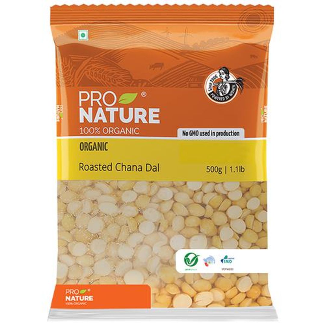Organic - Roasted Chana Dal/Kadale Bele