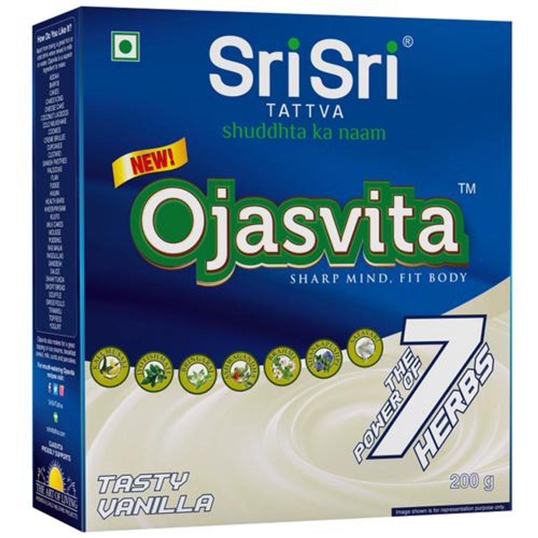 Sri Sri Tattva - Health Drink - Ojasvita Vanilla Box