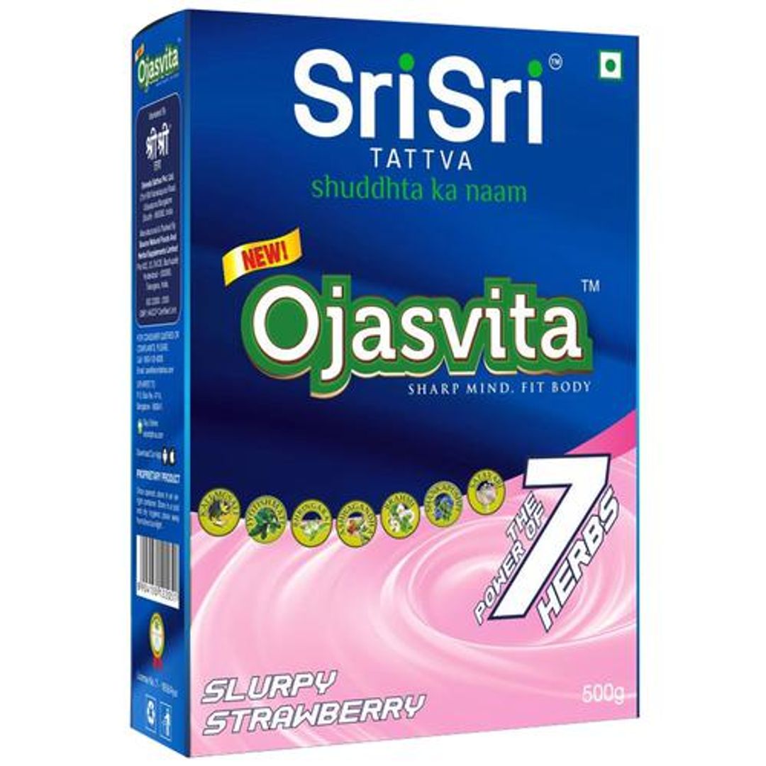 Sri Sri Tattva - Health Drink - Ojasvita Strawberry Box