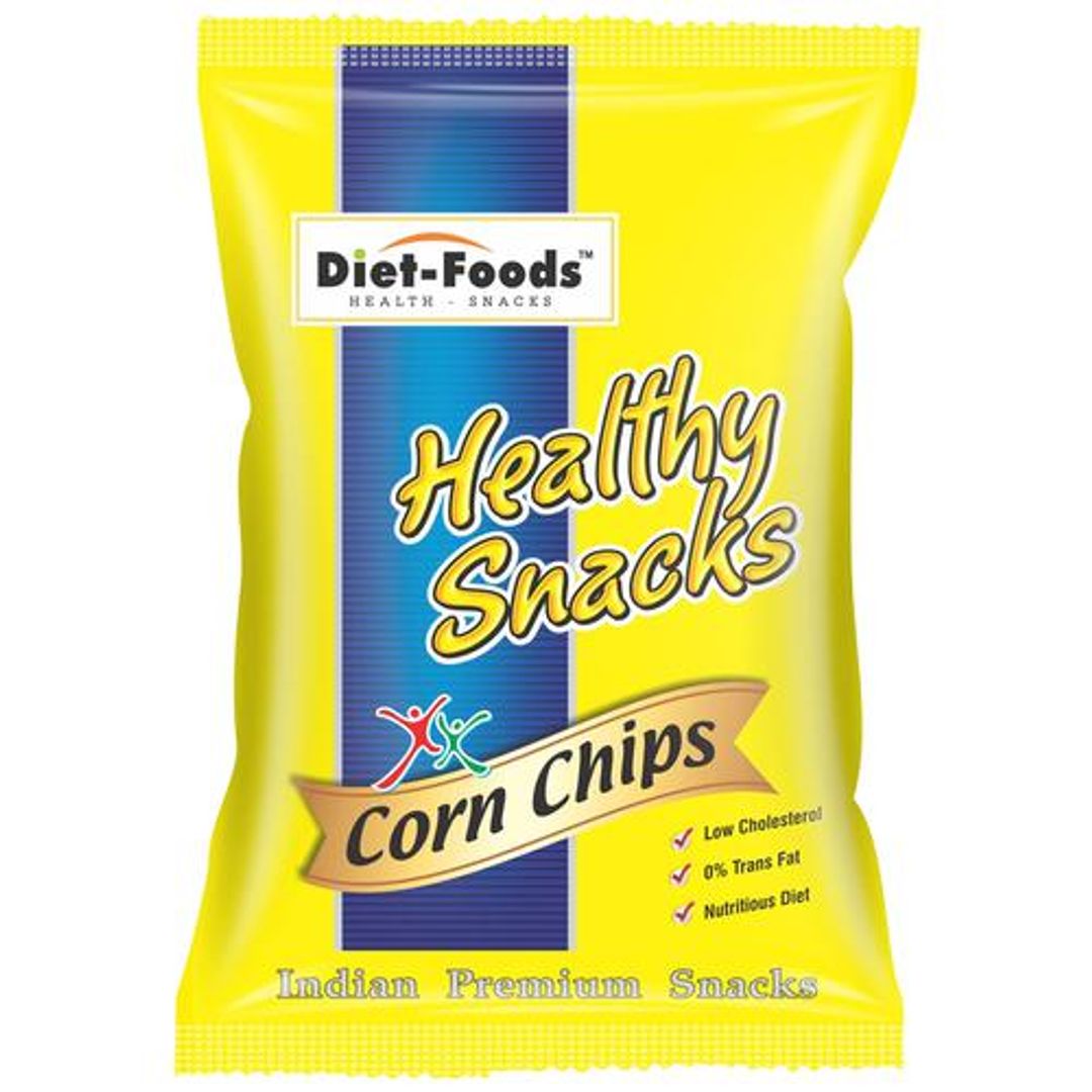 Corn Chips - Healthy Snacks, Low Cholesterol, High In Protein, No Trans Fat