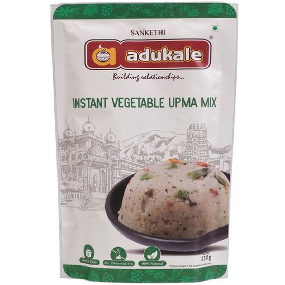 Instant Rava Upma Vegetable