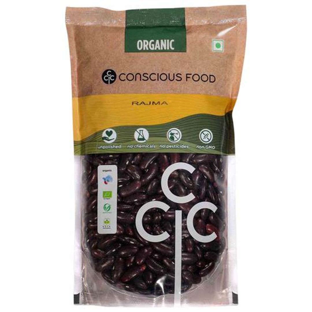 Rajma/Kidney Beans - Organic, Rich In Calcium, Vitamin B, Regulates Blood Sugar