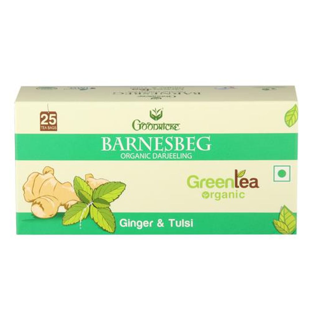 Barnesbeg Organic Darjeeling Green Tea - Ginger & Tulsi
