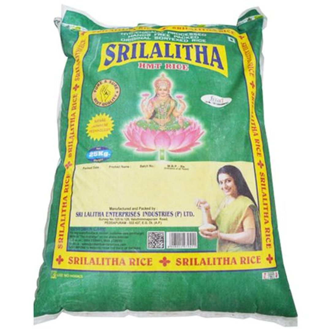 SriLalitha HMT Sona Masoori Rice 26 kg