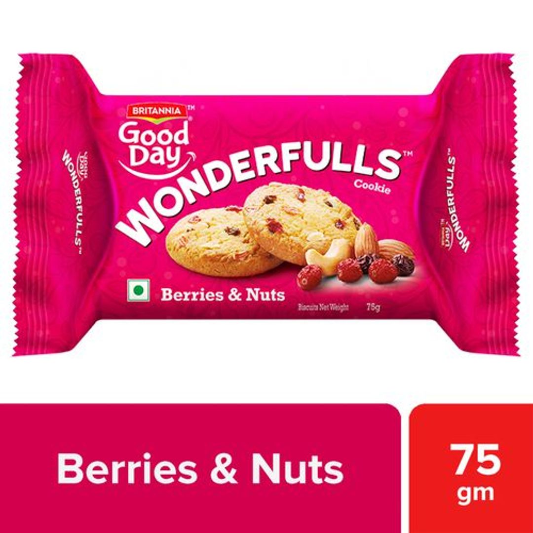 Good Day Wonderfulls Berries & Nuts Cookie