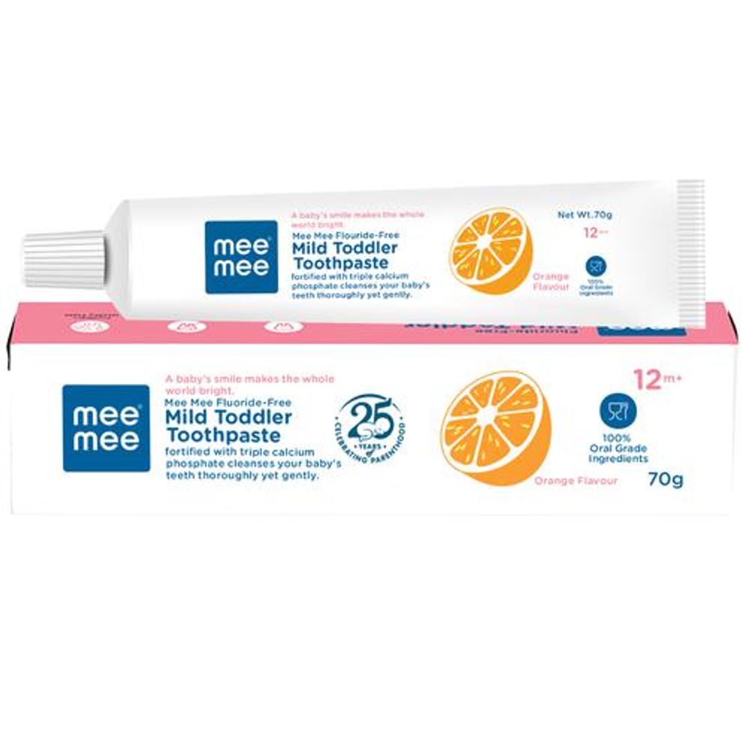 Fluoride Free Toothpaste - Orange Flavour