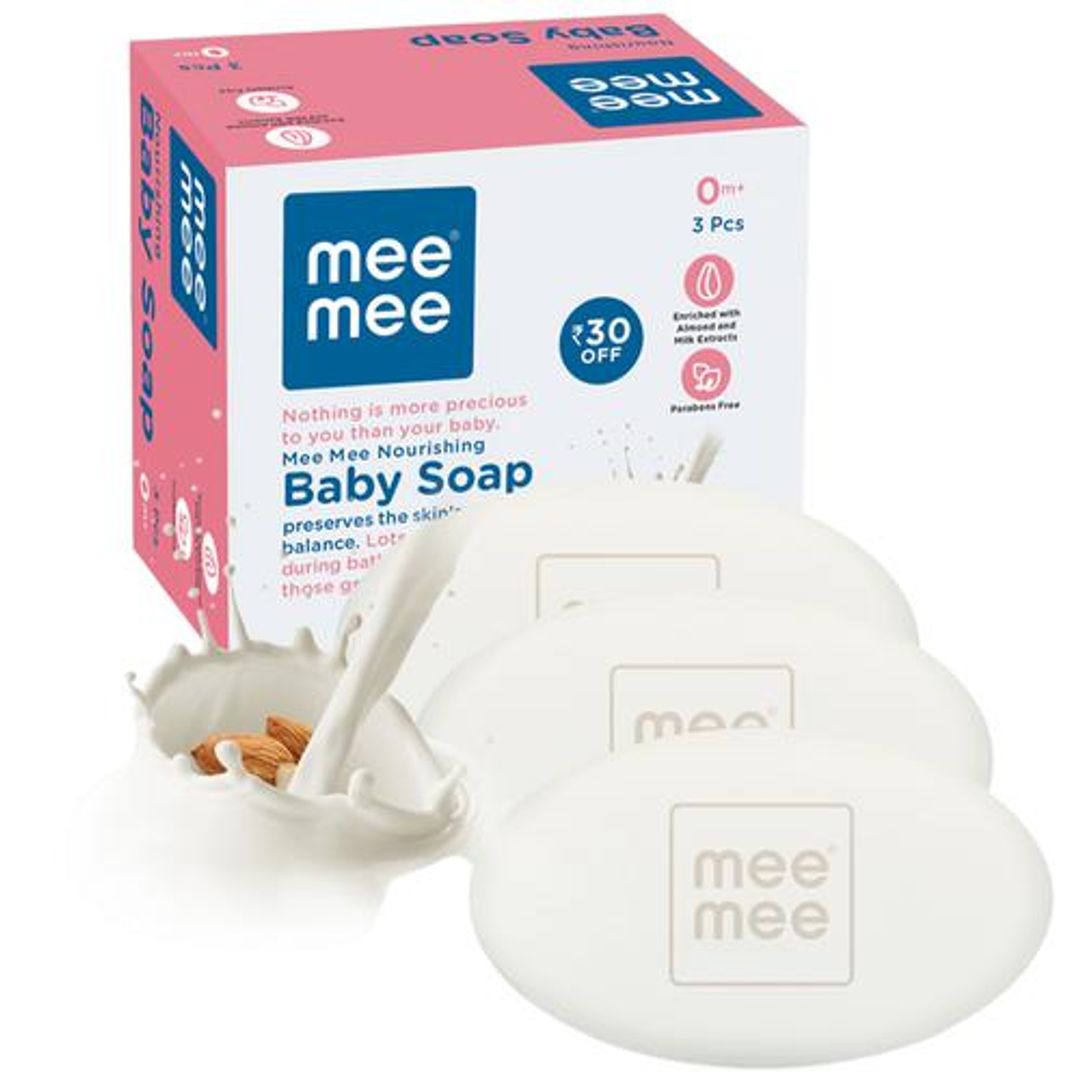 Nourishing Baby Soap With Almond & Milk Extracts