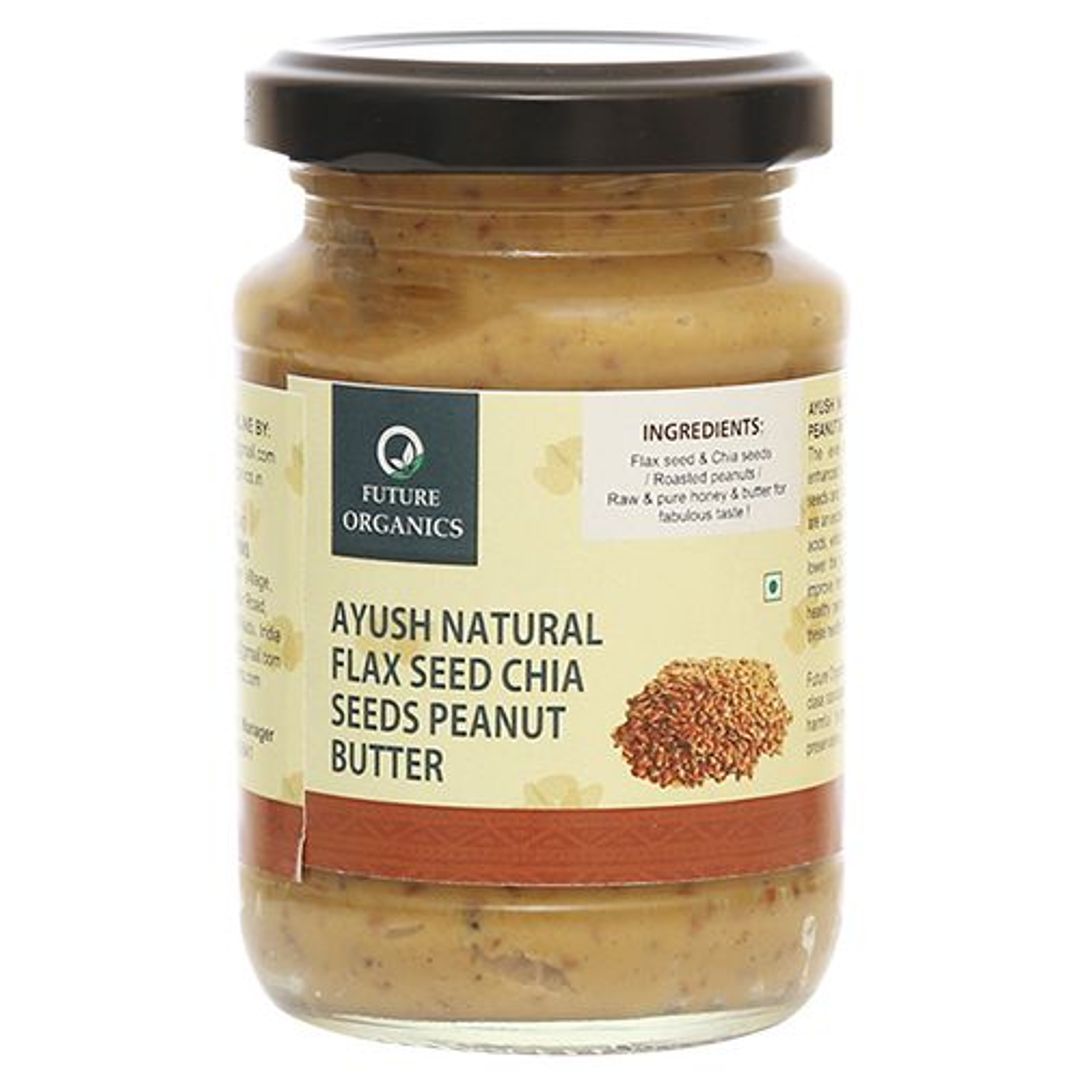 Ayush Natural Flax Seed Chia Seeds Peanut Butter