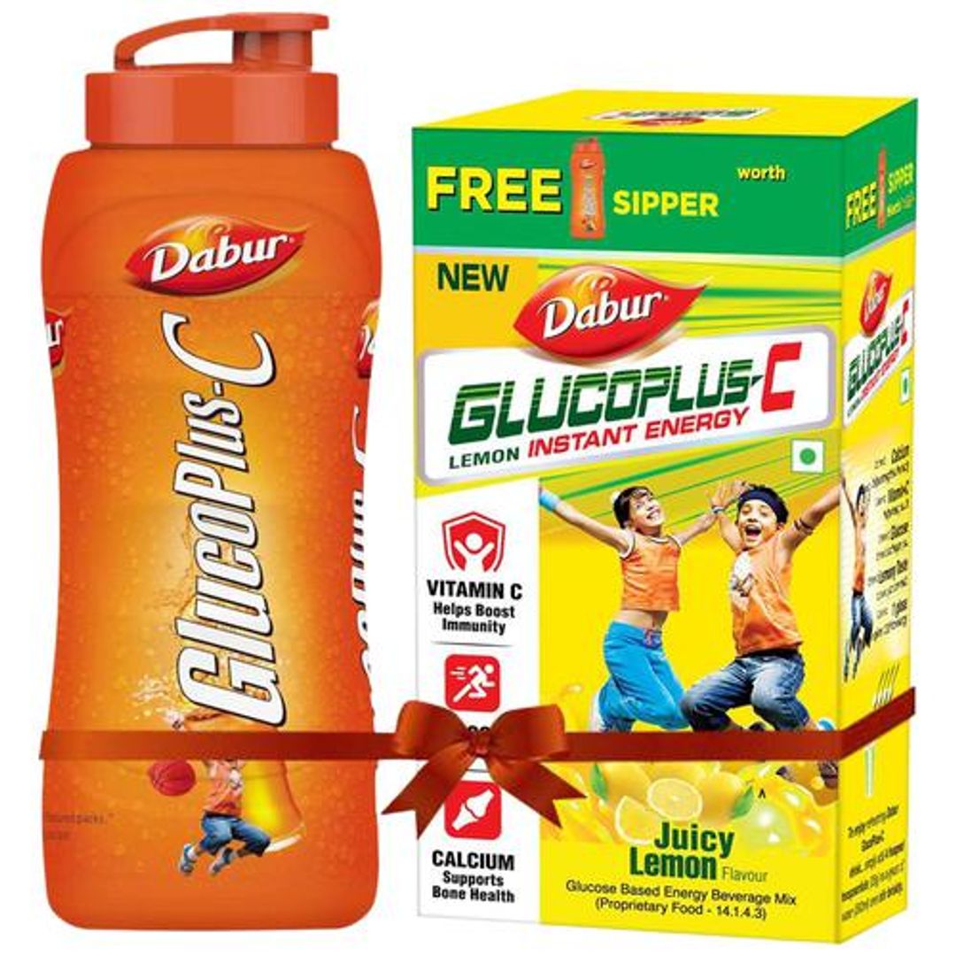 GlucoPlus-C Instant Glucose - Juicy Lemon Flavour