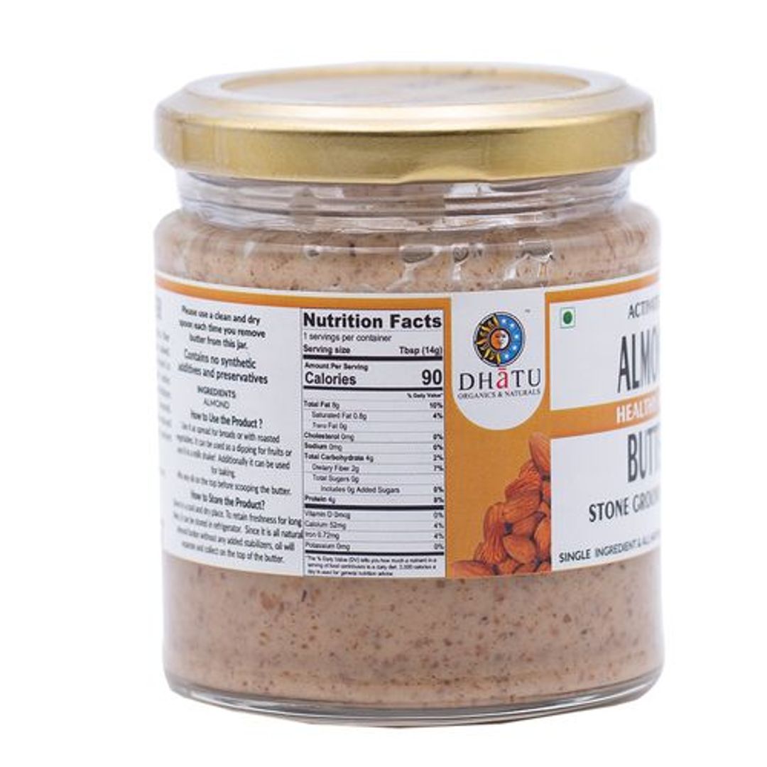 Almond Butter - Creamy, Stone Ground