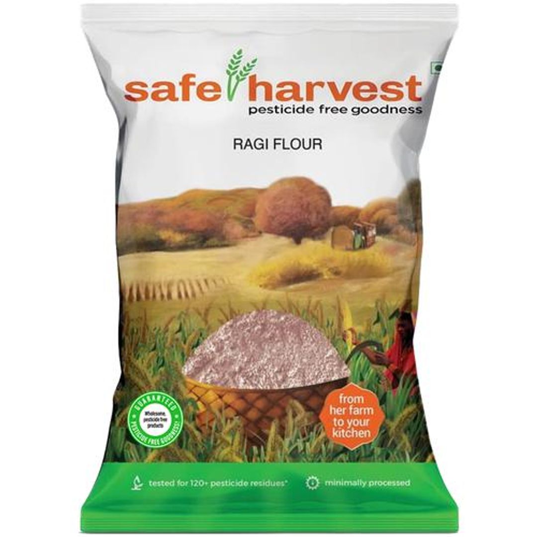 Ragi Flour/Ragi Hittu - Pesticide Free - TOKO CART