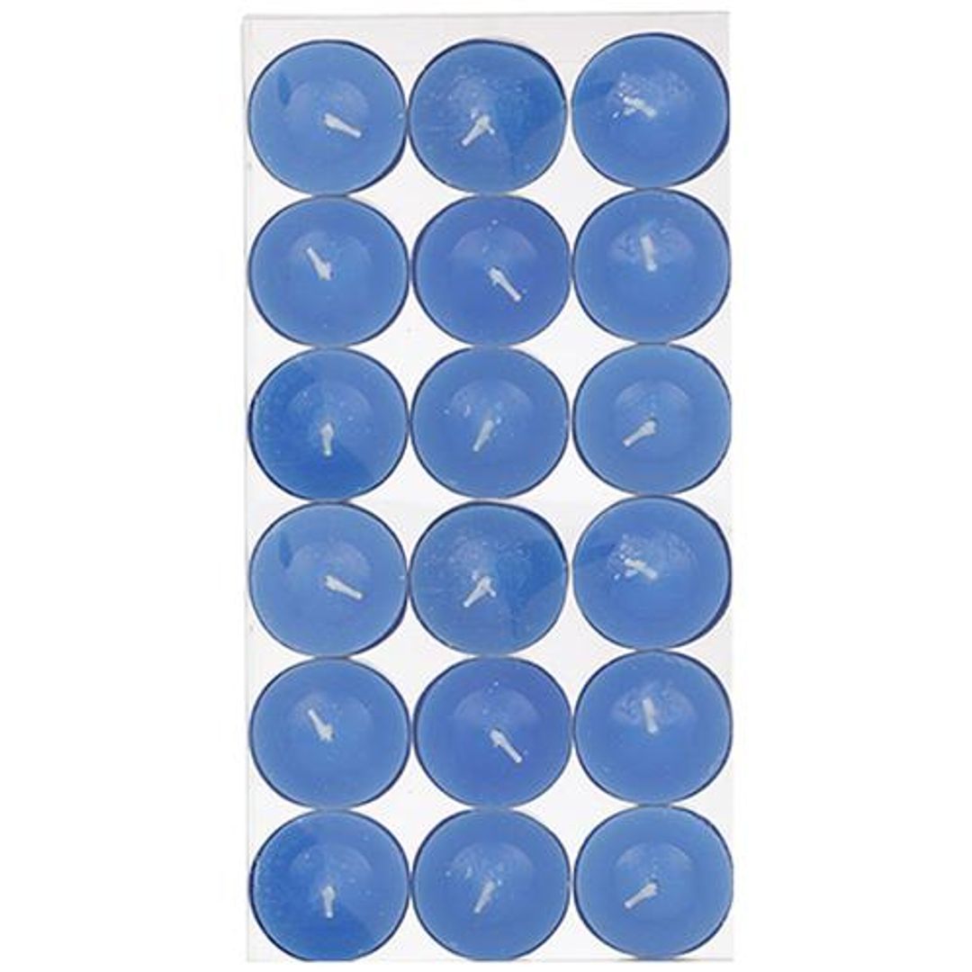 Decorative T Lights Wax 4 Hrs Burning Blueberry Scented BB1261BLB