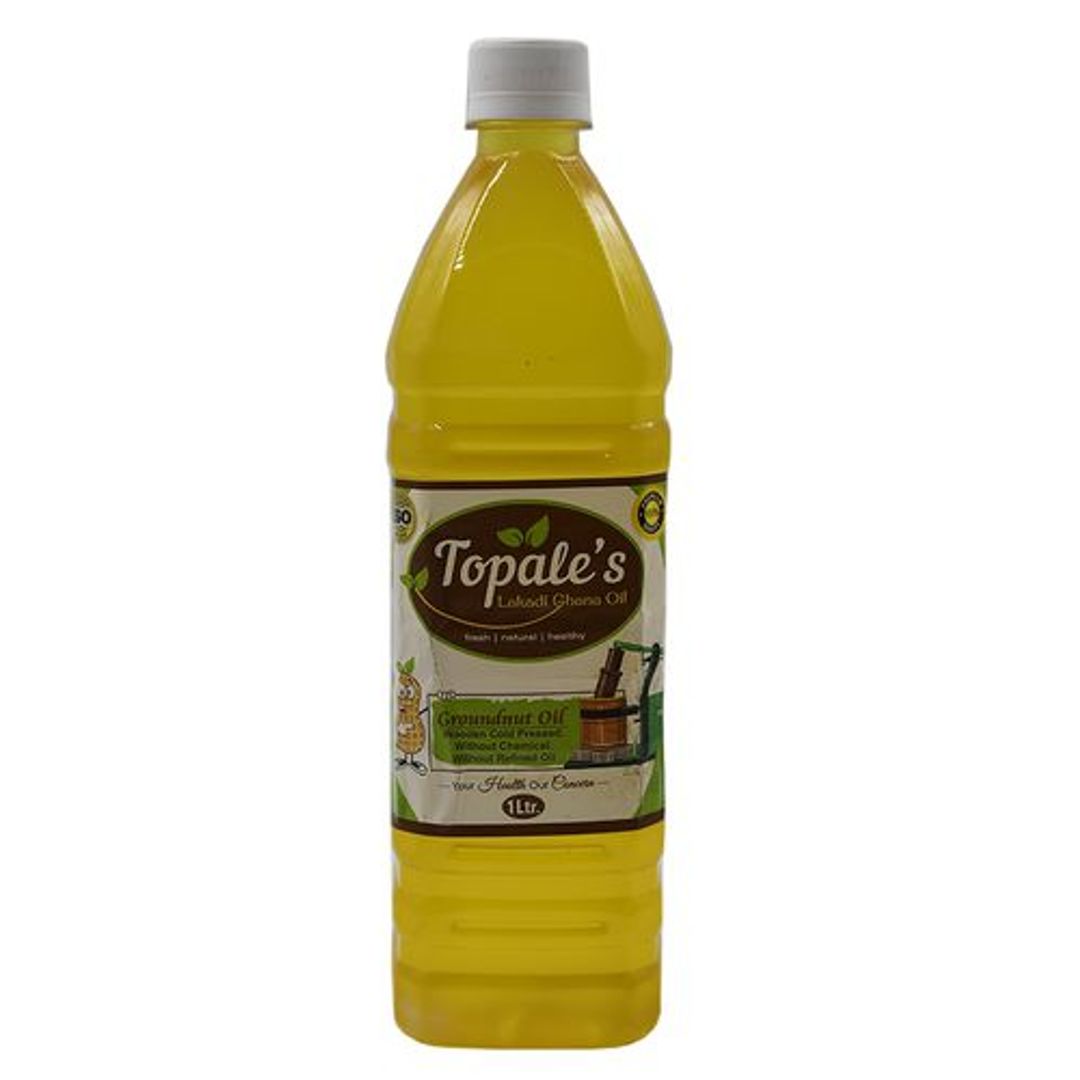 Organic Groundnut Oil - Cold Pressed, Lakadi Ghana