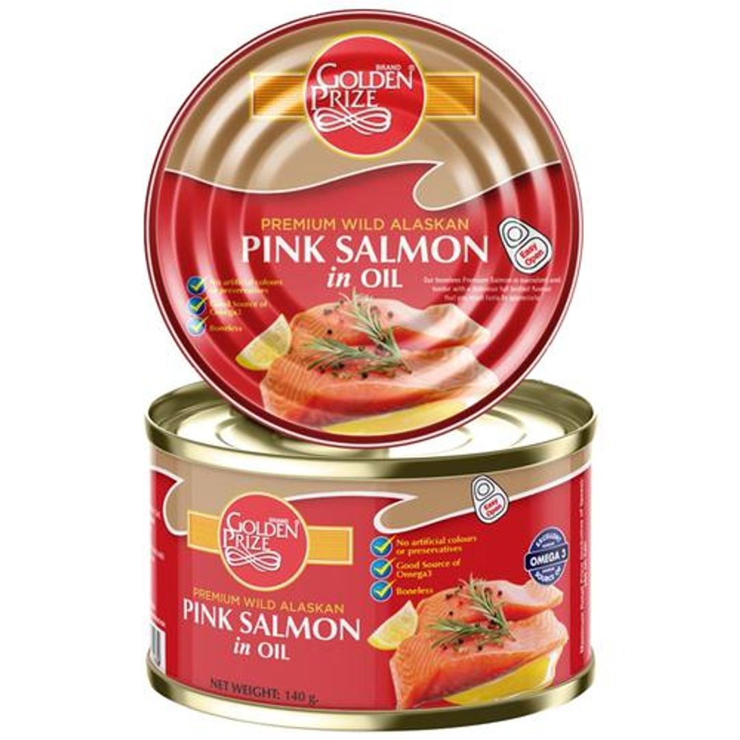 Pink Salmon In Oil