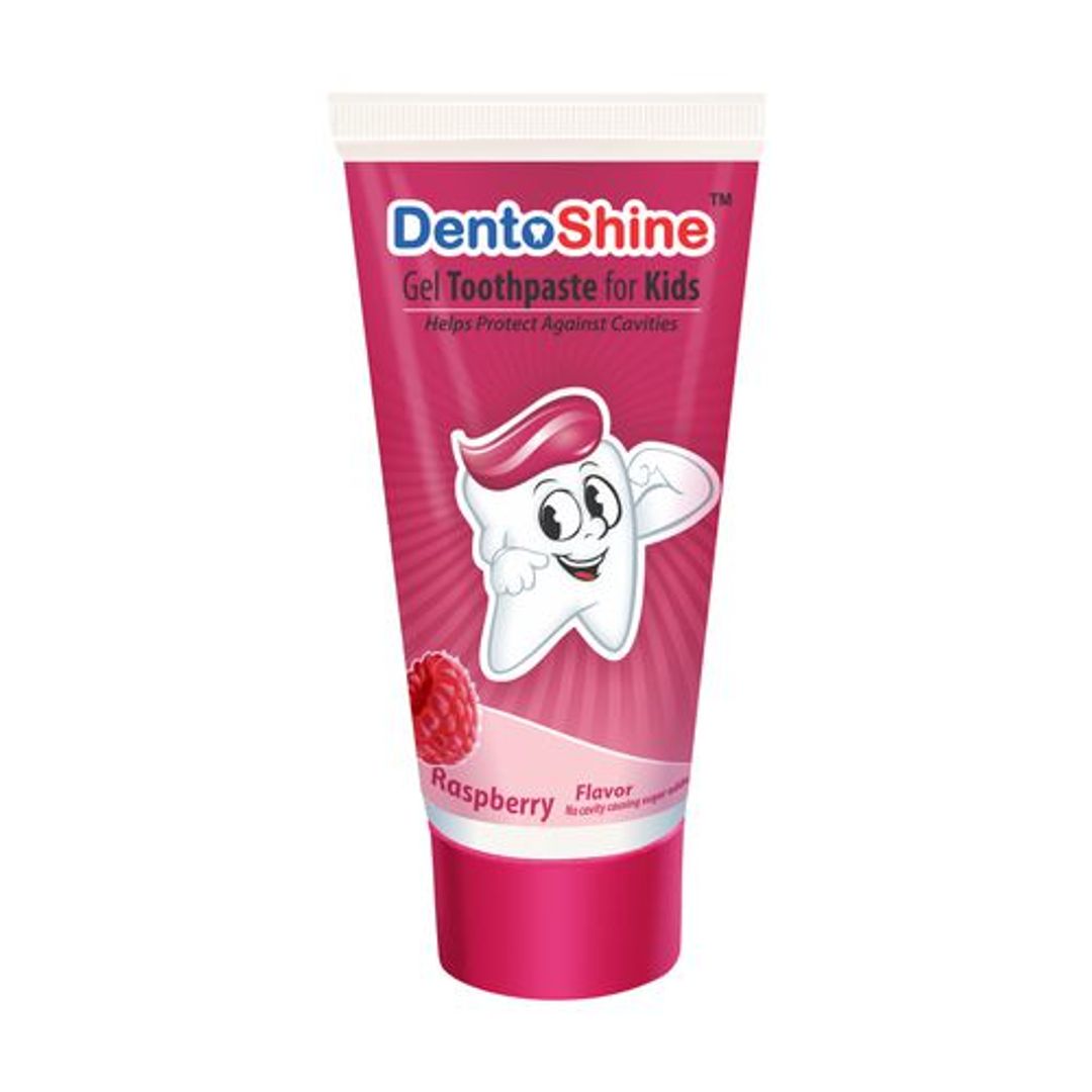Gel Toothpaste For Kids - Raspberry Flavor