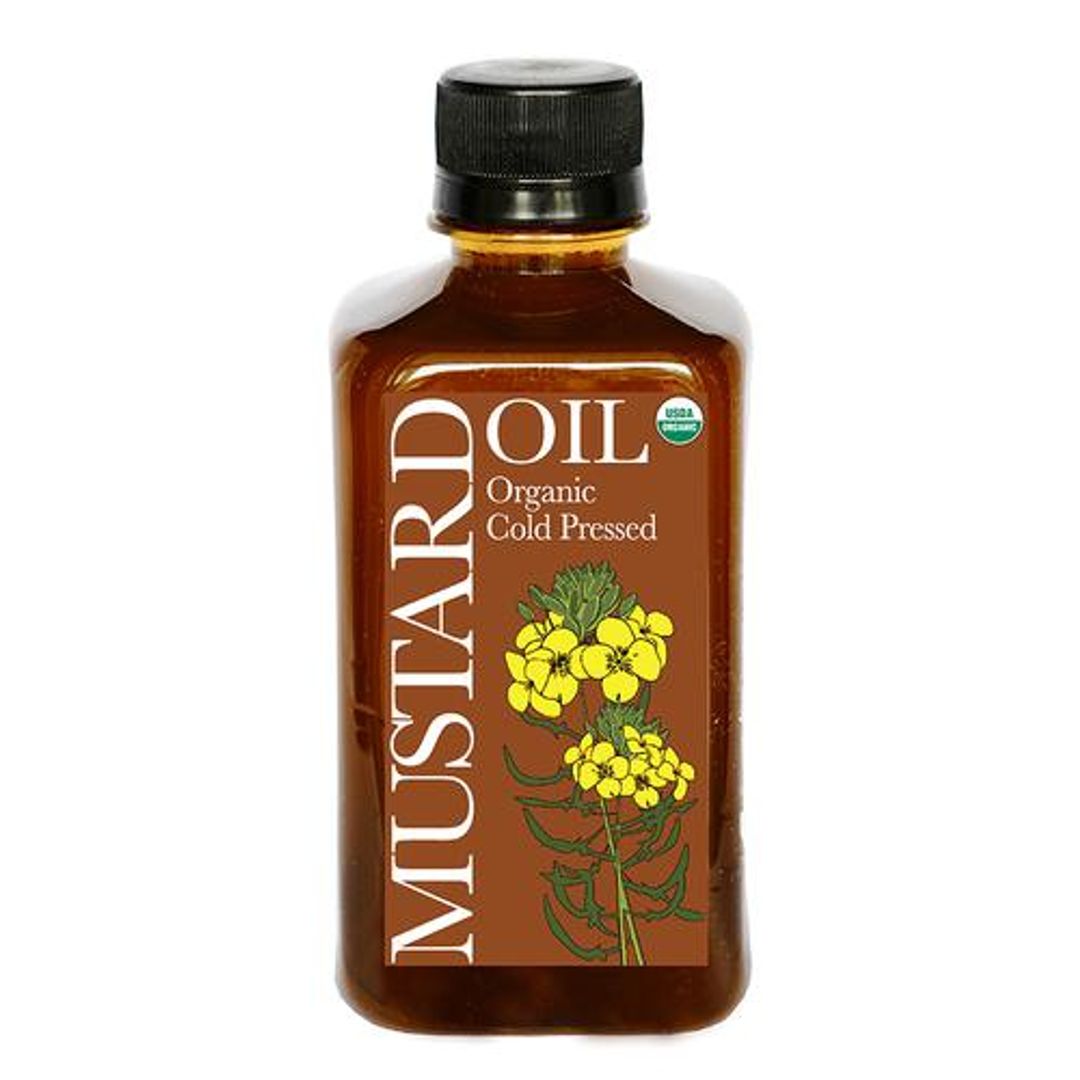 Premium Organic Mustard Oil - Cold Pressed, Single Origin