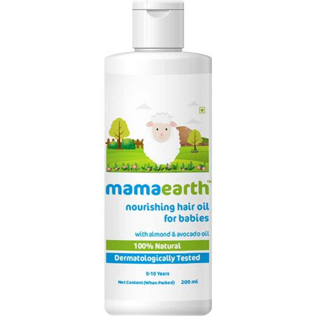 Nourishing Baby Hair Oil With Almond & Avocado Oil