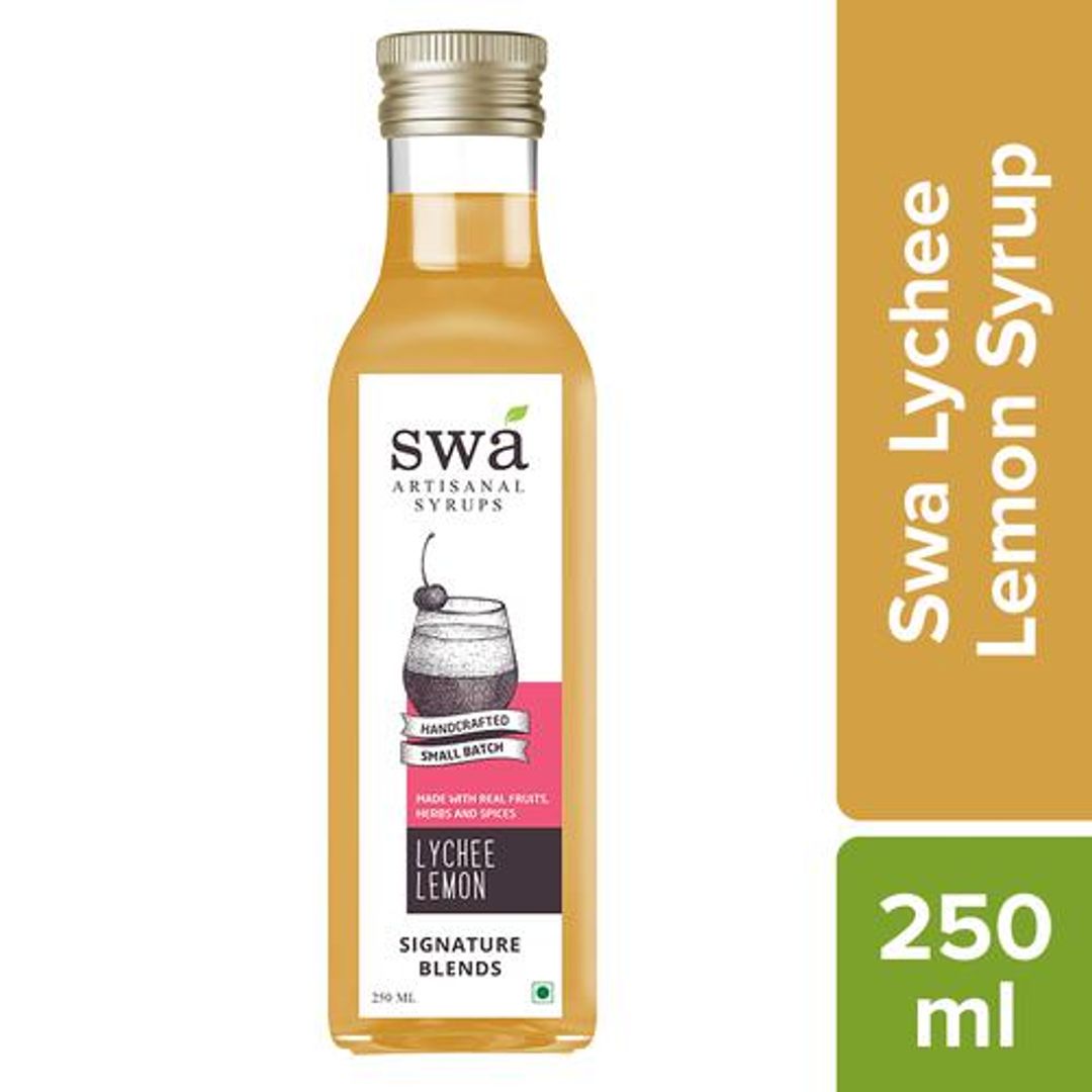 Lychee Lemon Syrup - 100% Natural
