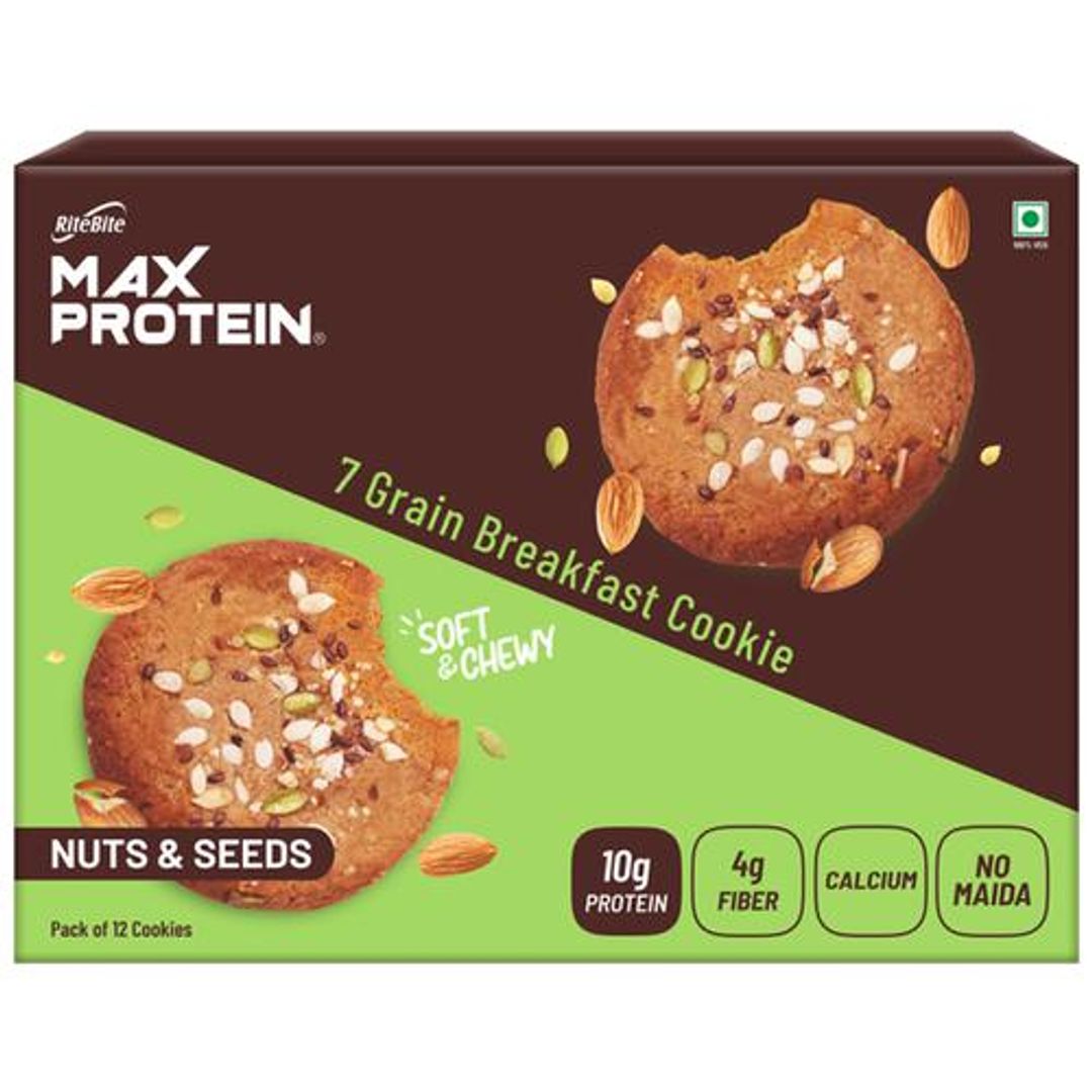 Nuts & Seeds Cookie - With No Maida, Healthy Biscuit