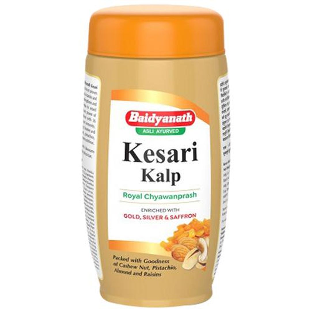 Kesari Shakti Kalp Chyawanprash - Immunity Booster With Gold, Silver & Saffron