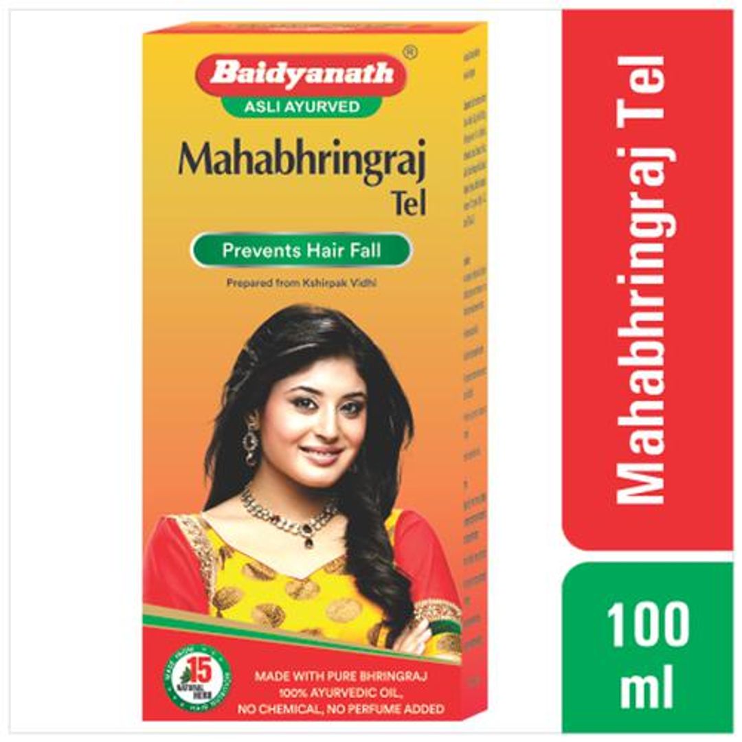 Maha Bhringraj Hair Oil - Hairfall Reduction & Dandruff Control