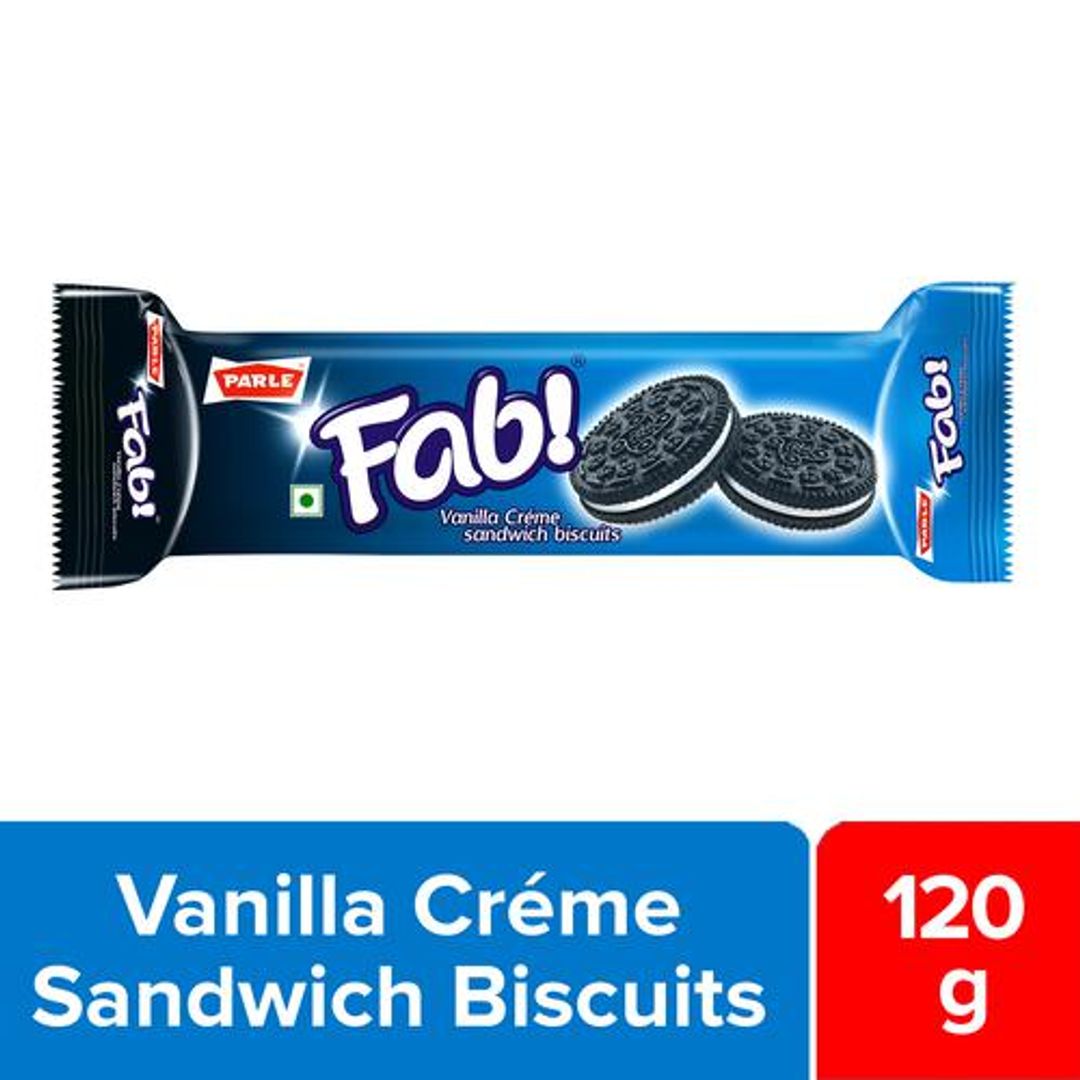 Fab Vanilla Creme Sandwich Biscuits