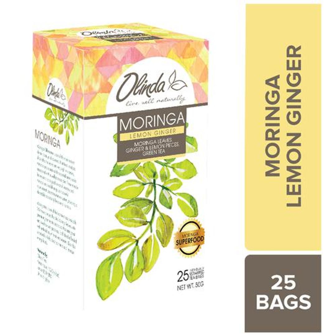 Moringa Lemon Ginger Tea