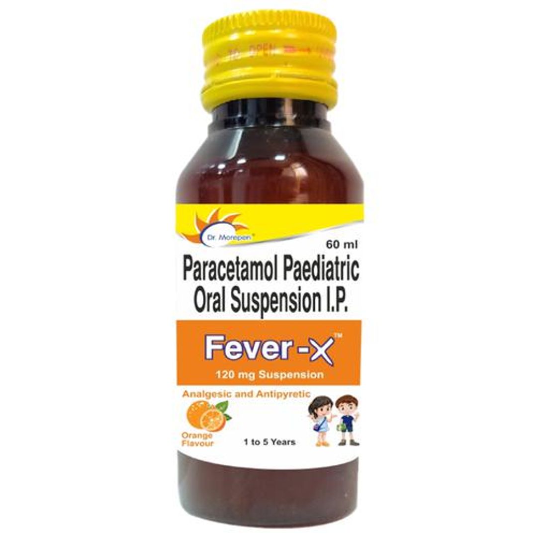 Fever-X Syrup For Kids - Mix Fruit Flavour