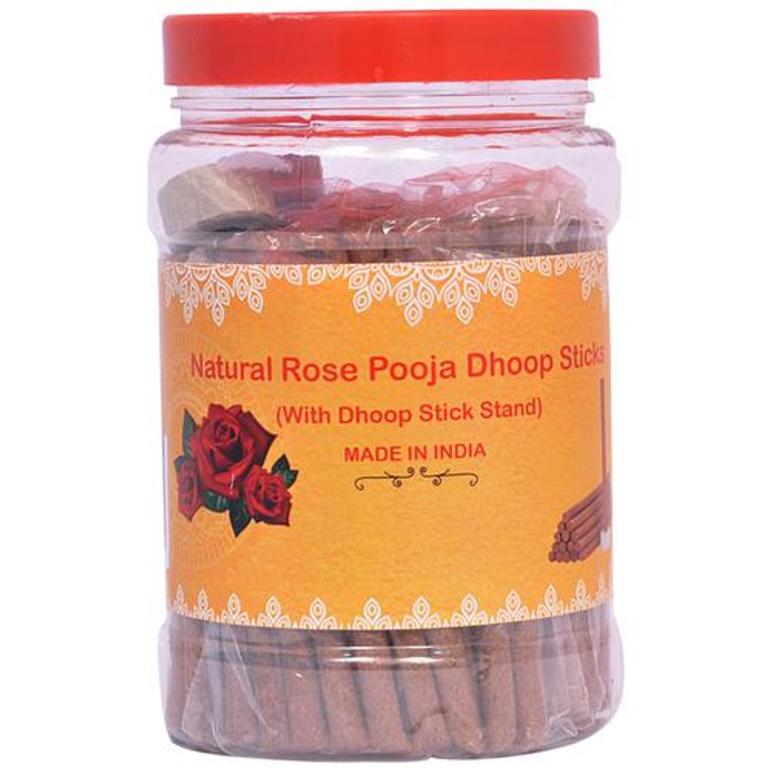 Dhoop Sticks - Air Purifier, Natural Rose Fragrance