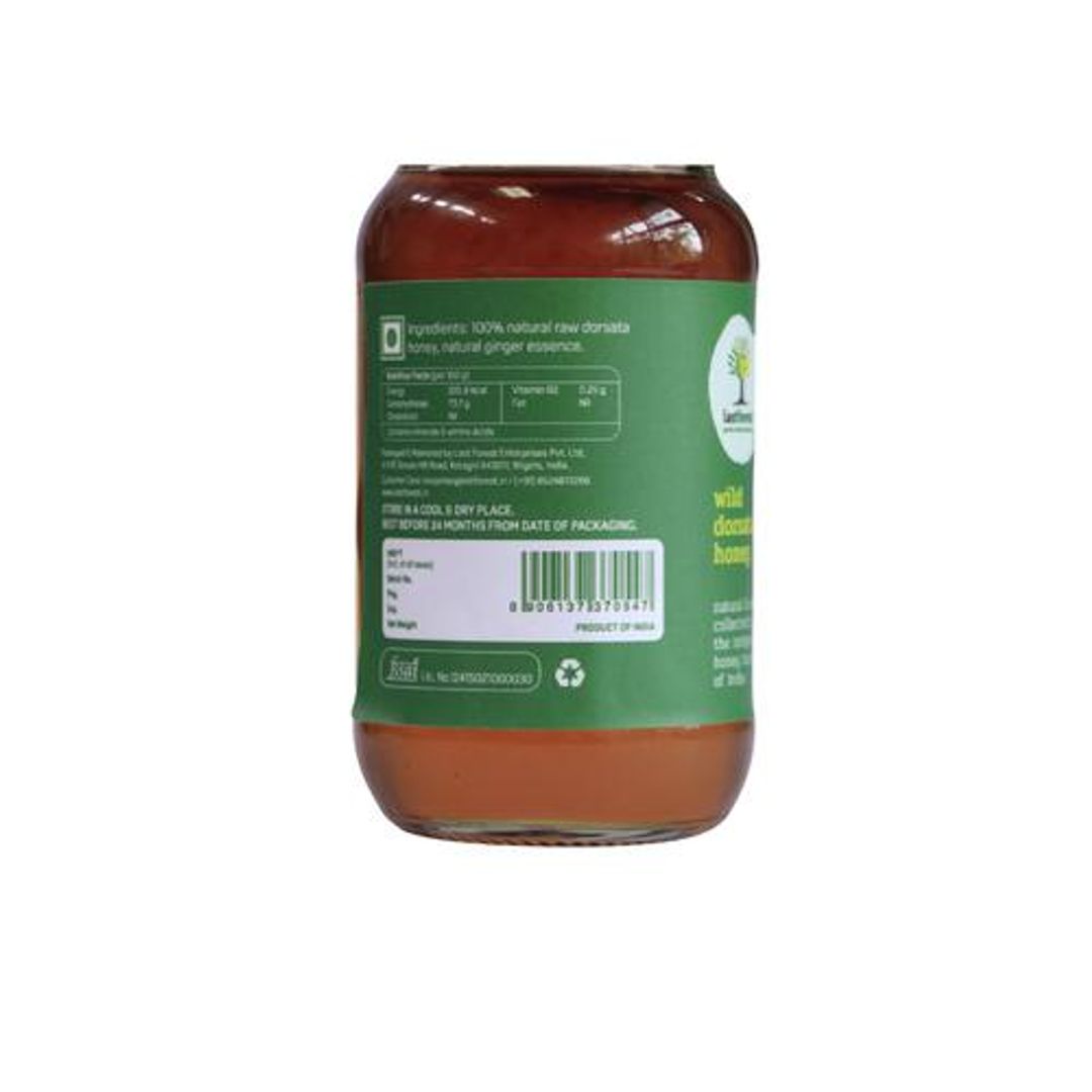 Saffron Honey - Multi-floral Seasoned From The Forest, Raw, Unprocessed