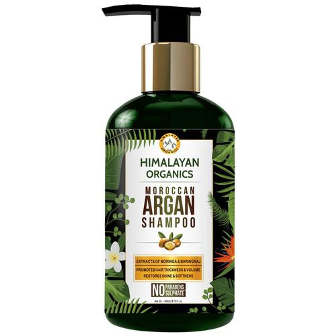 Moroccan Argan Shampoo - For Hair Growth, No Parabens & Sulphate