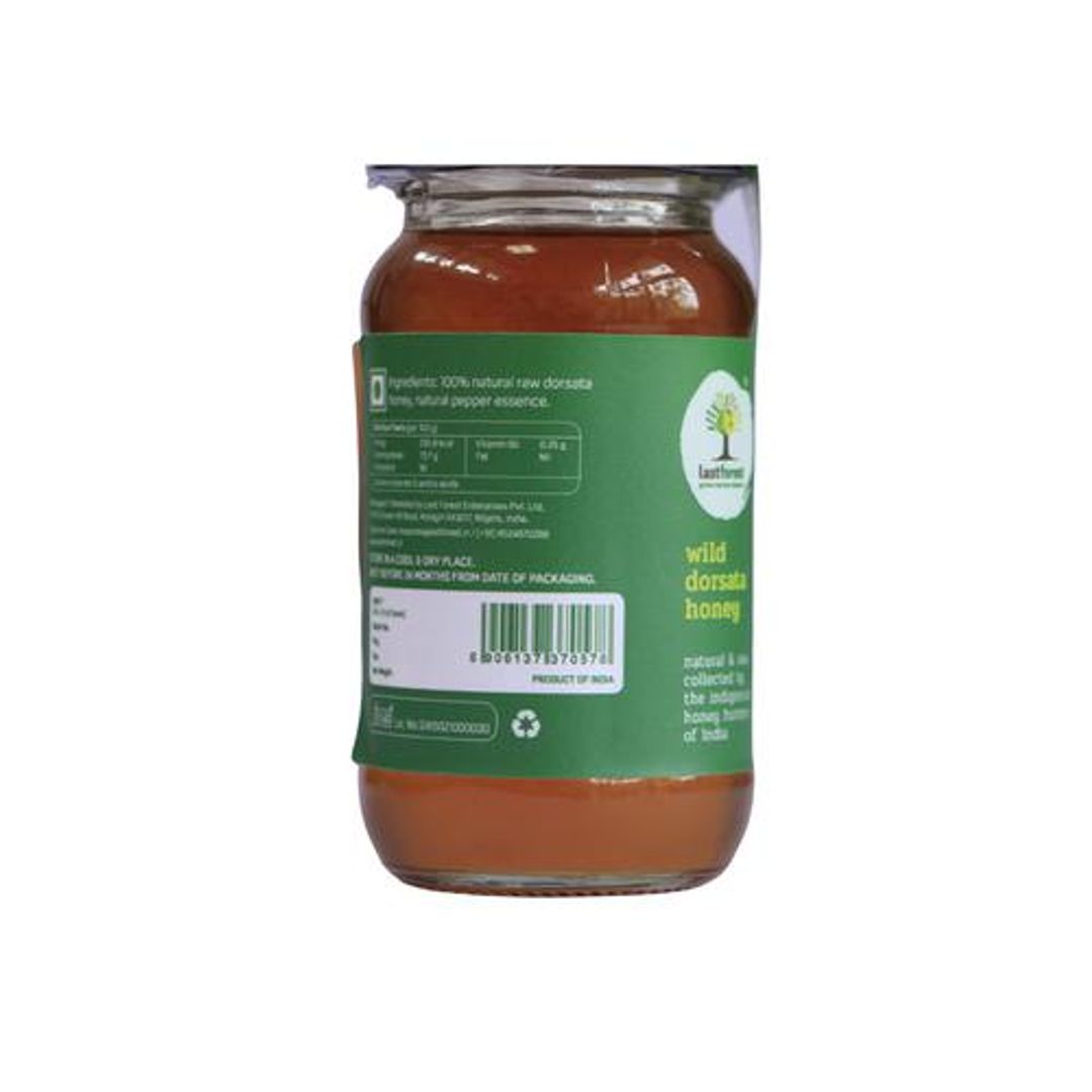Pepper Honey - Multi-floral Seasoned From The Forest, Raw, Unprocessed
