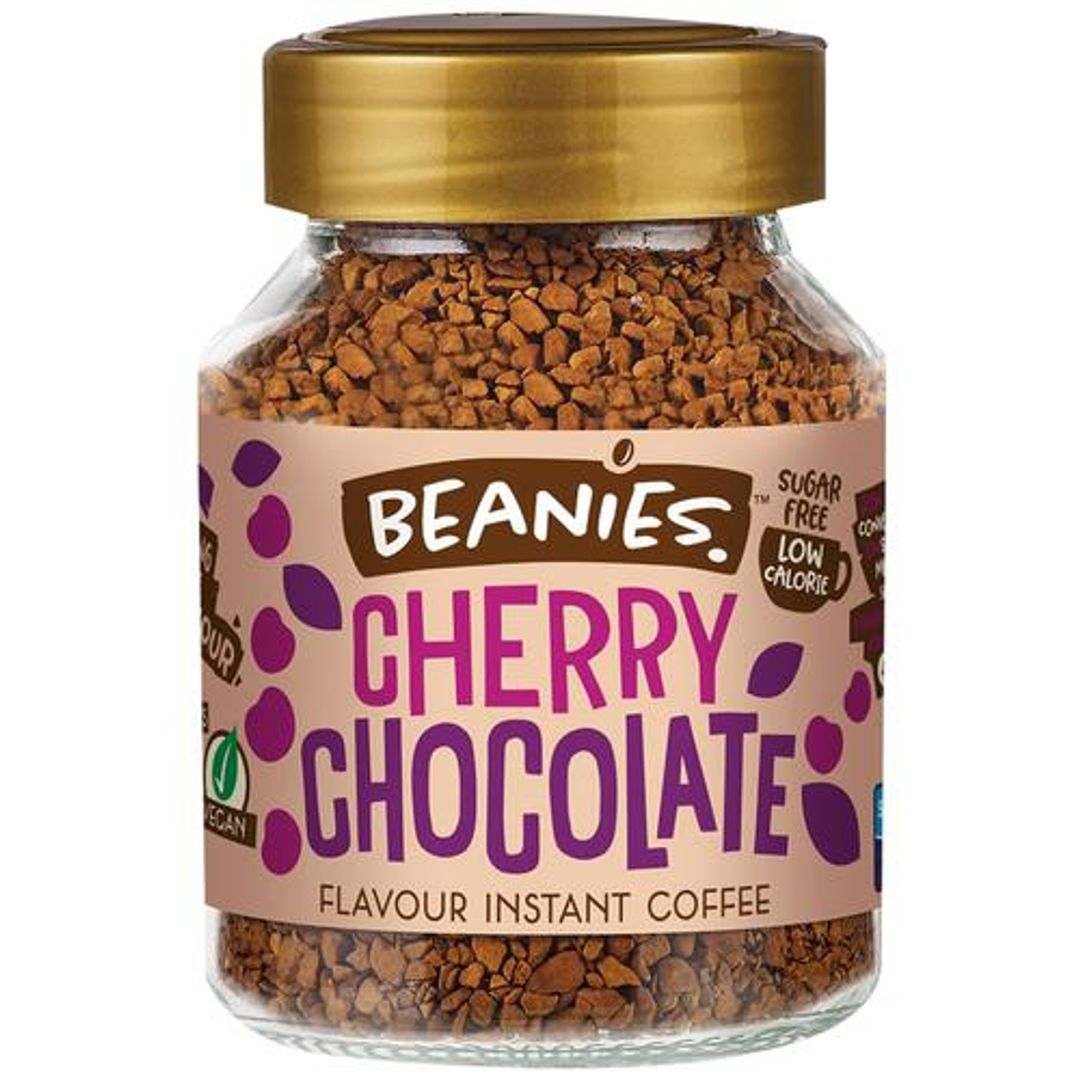 Flavoured Instant Coffee - Cherry Chocolate, Smooth & Sugar Free