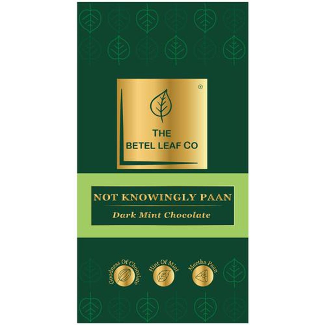 Betel Dark Mint Chocolate Bar