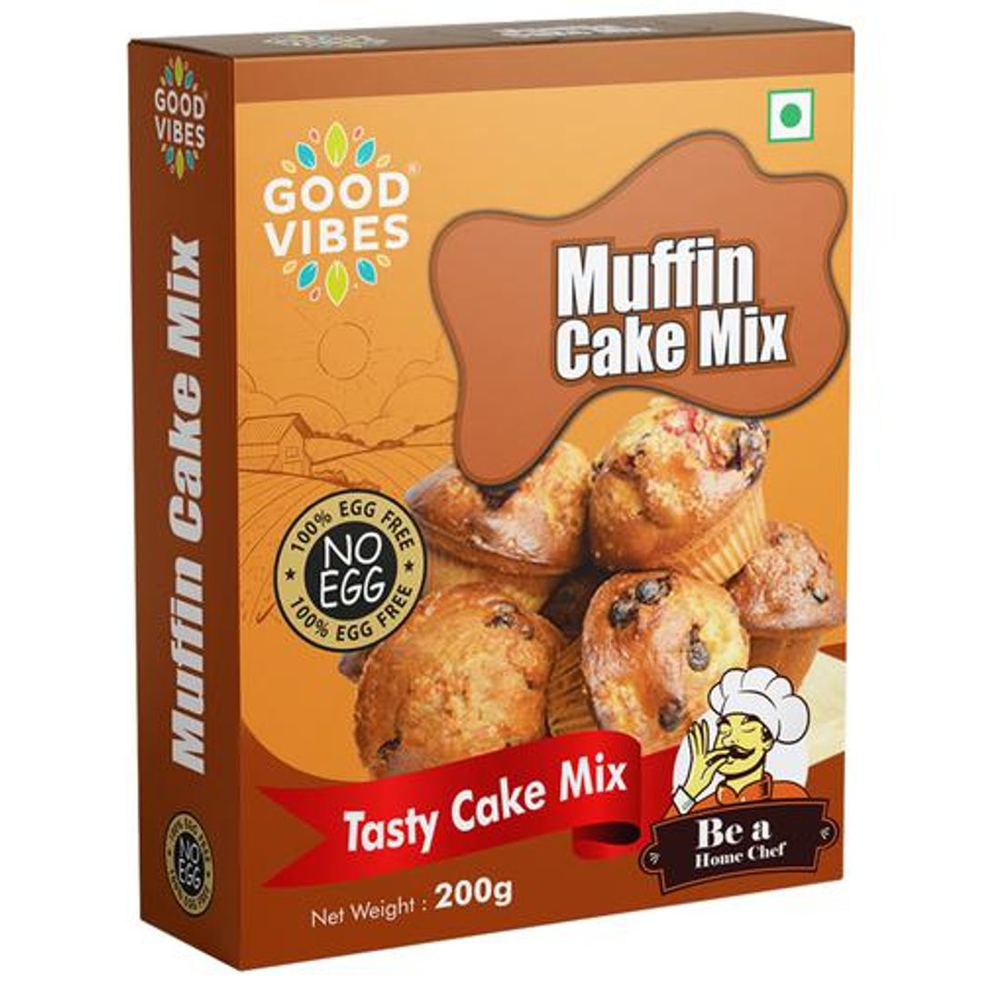 Muffin Cake Mix - Eggless, Tasty, Easy To Make