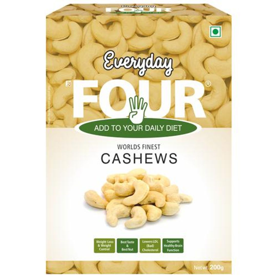 Cashew Nuts - Rich In Vitamins & Essential Minerals, Low Cholesterol