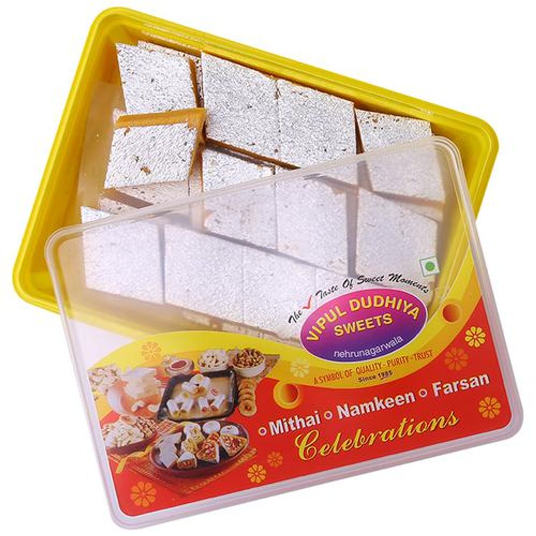 Kesar Kaju Katli - Delicious & Sweet, Dessert