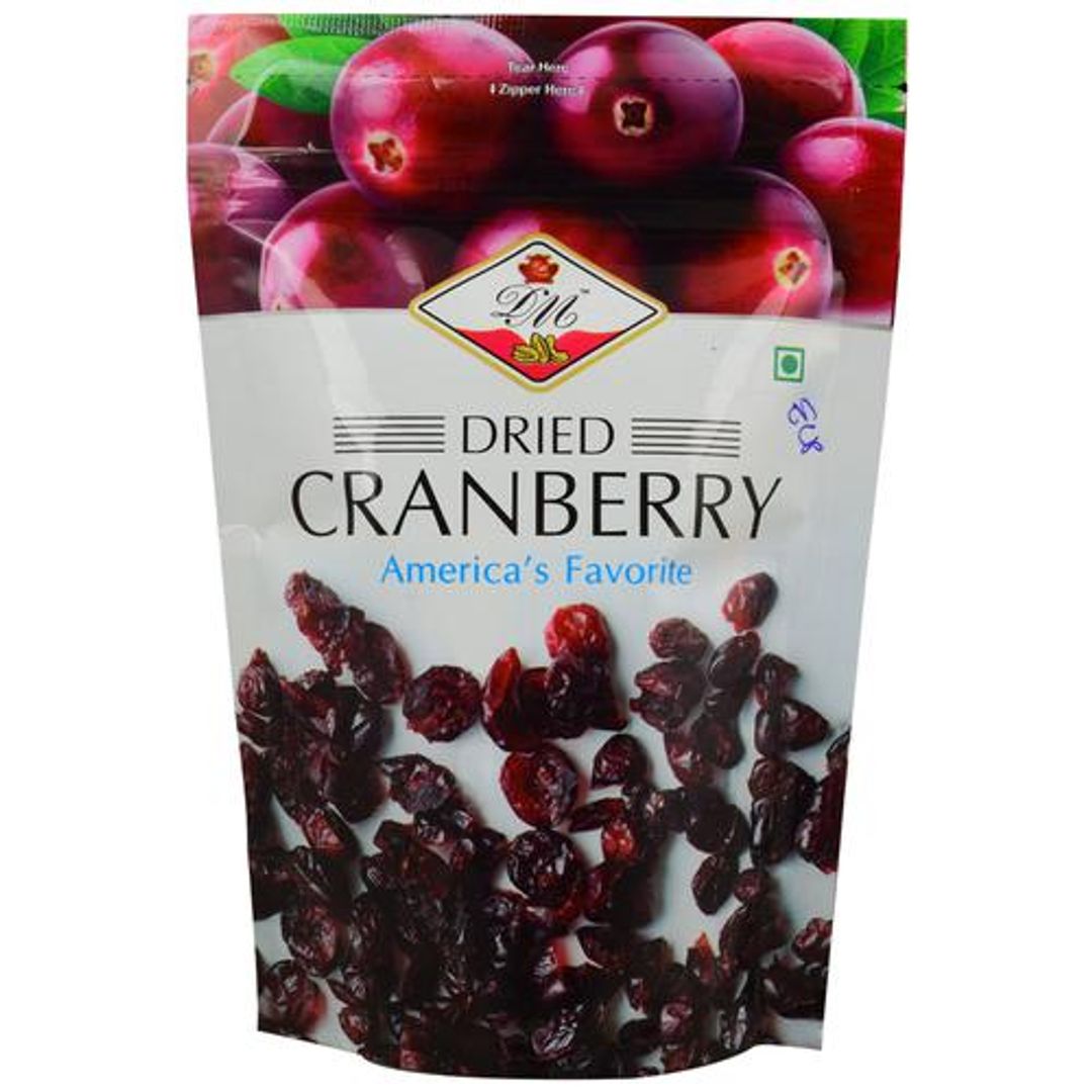 Dried Cranberries - Antioxidant Rich Healthy Snack, For Baking, Breakfast, Desserts