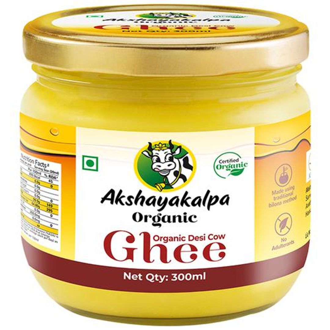 Organic Desi Cow Ghee - Rich Aroma