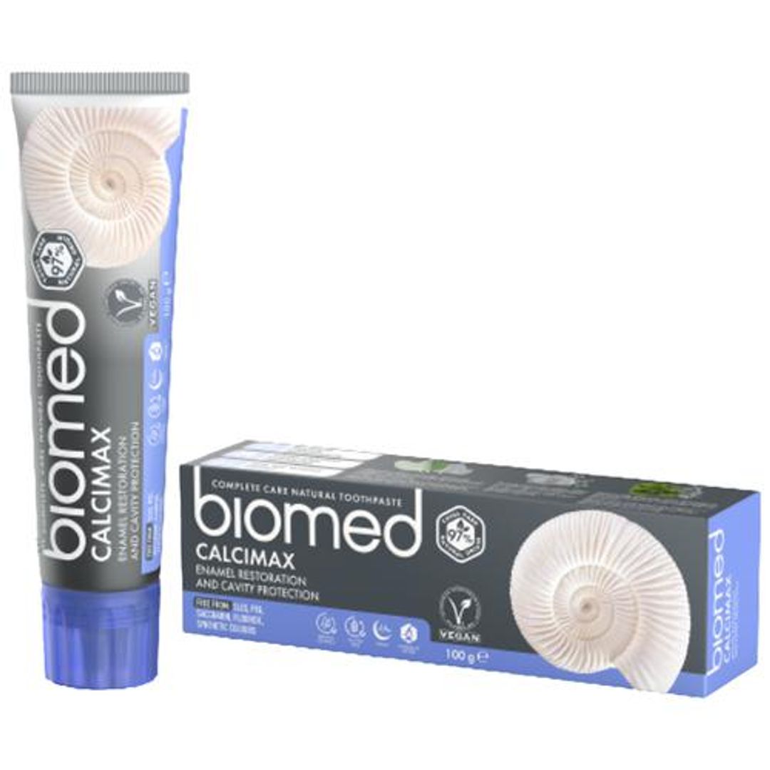 Calcimax Toothpaste - Enamel Restoration & Cavity Protection, Complete Care, Natural