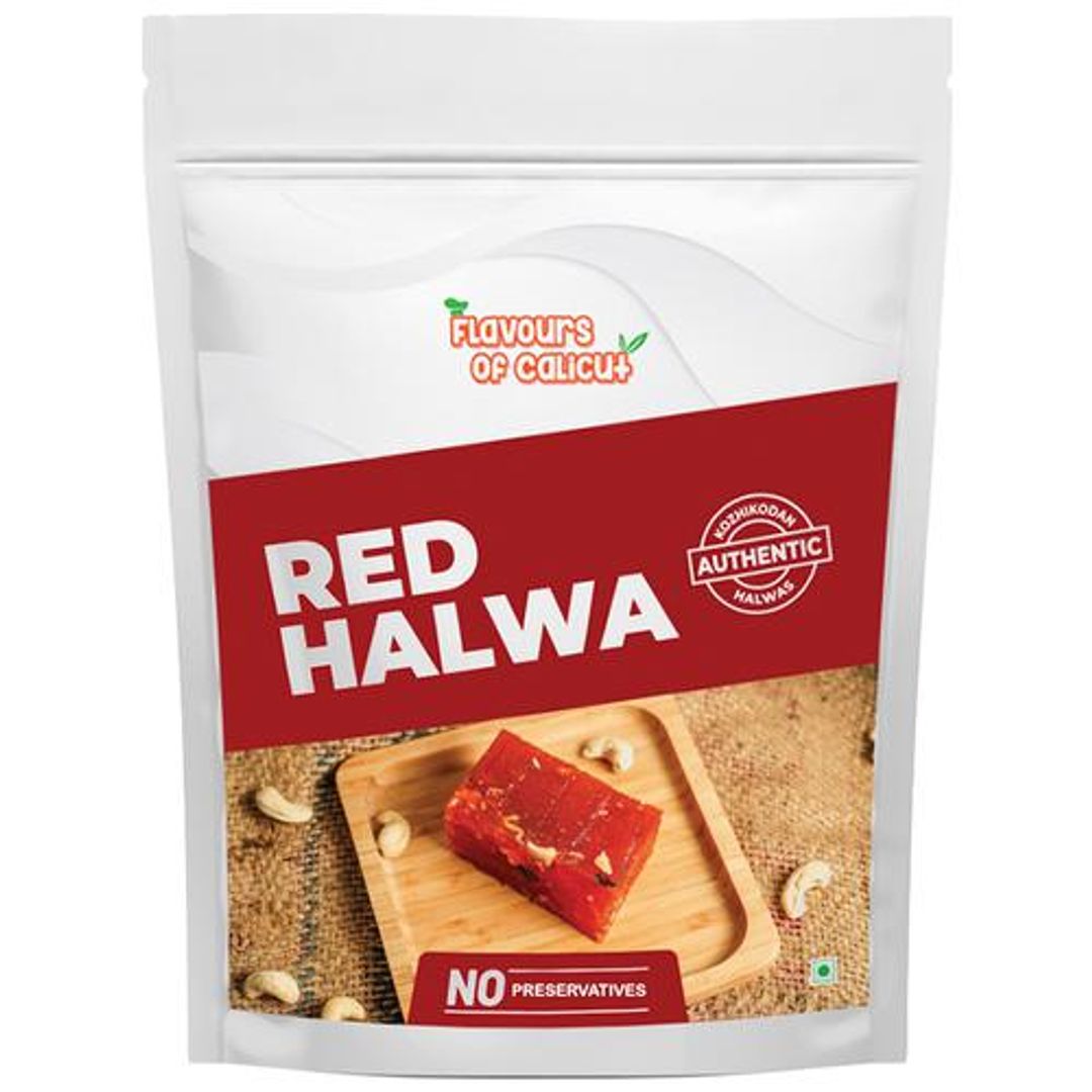 Red Halwa - Made With Pure Coconut Oil, No Preservatives