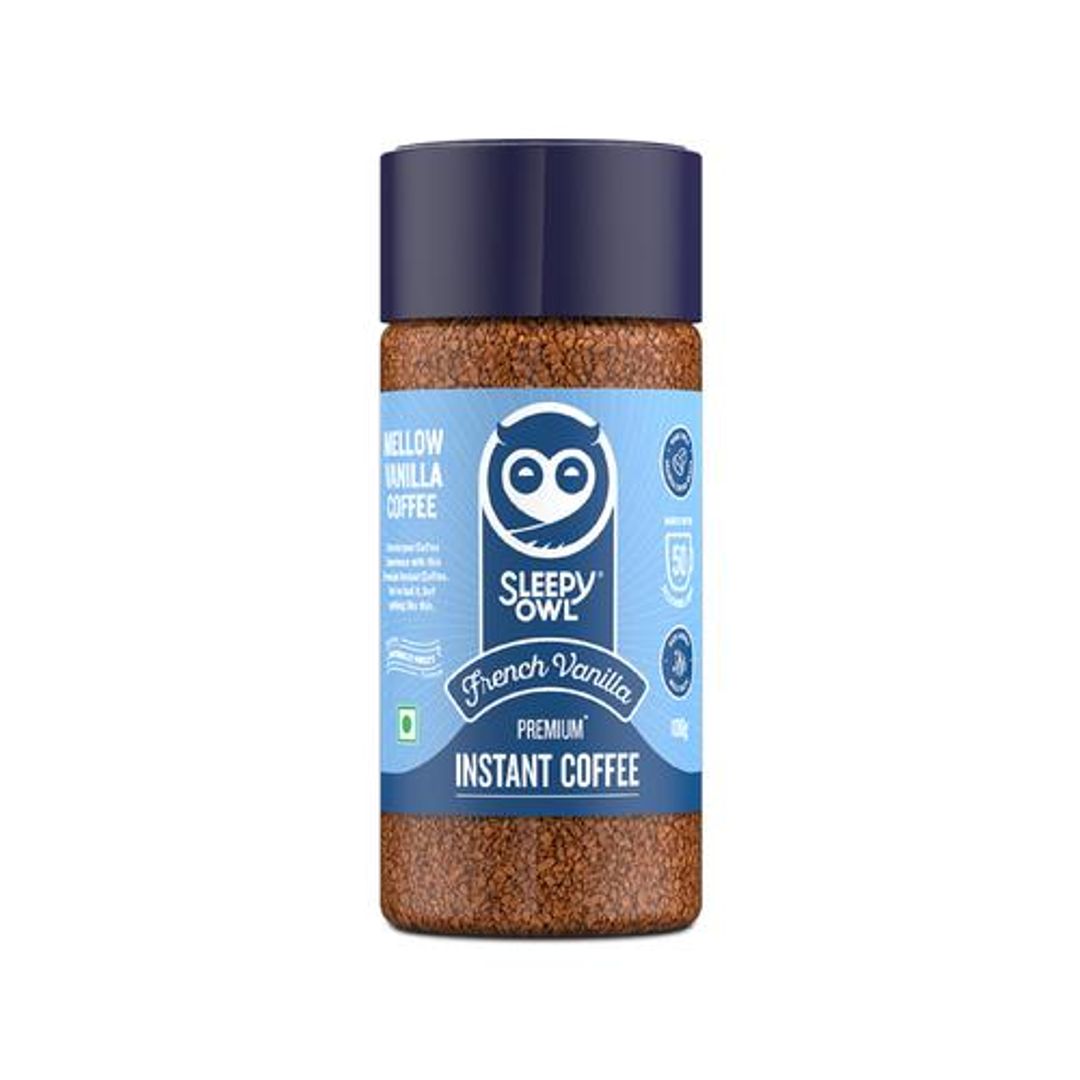 Premium Instant Coffee - French Vanilla, Freeze Dried