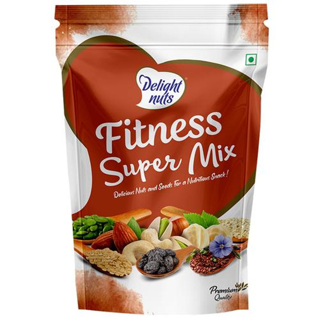 Fitness Super Mix - Nuts & Seeds, Premium, Rich In Nutrients, Healthy Snack, Chemical Free