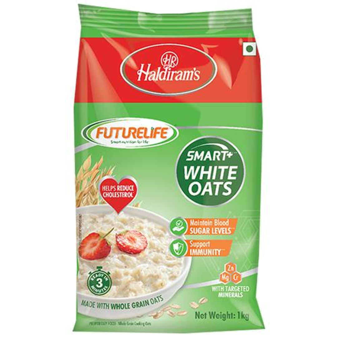 Future Life White Oats - Maintains Blood Sugar Levels, Supports Immunity