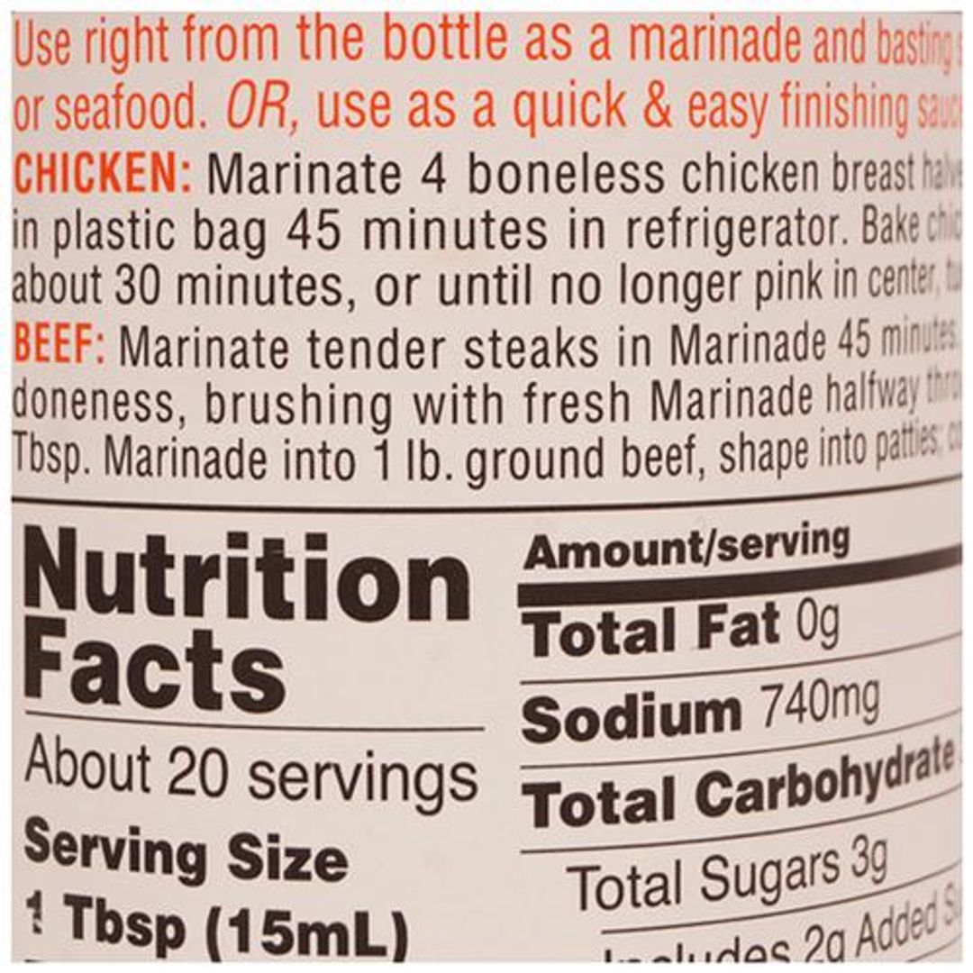 Roasted Garlic Teriyaki Marinade Sauce
